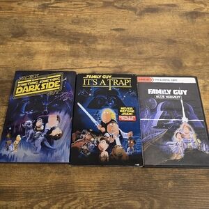 Family Guy 3 Move Lot, Blue Harvest, Its A Trap And Something Darkside